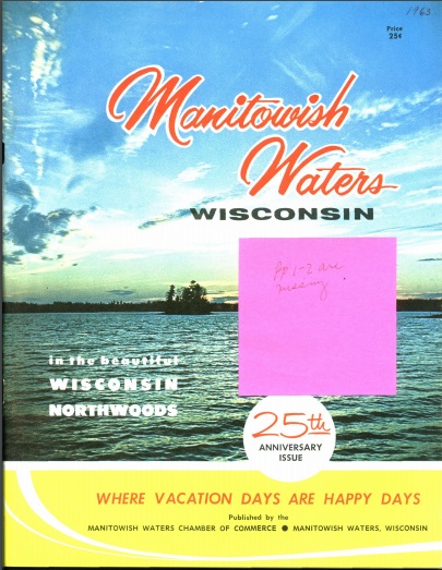1963 25 anniversary booklet