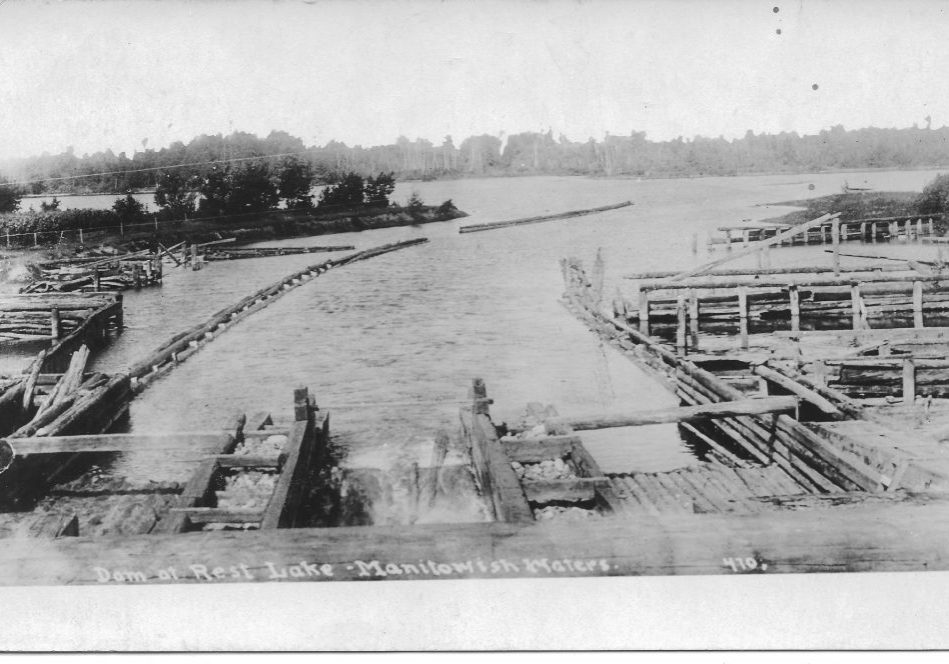 Rest Lake Dam 1921 Front